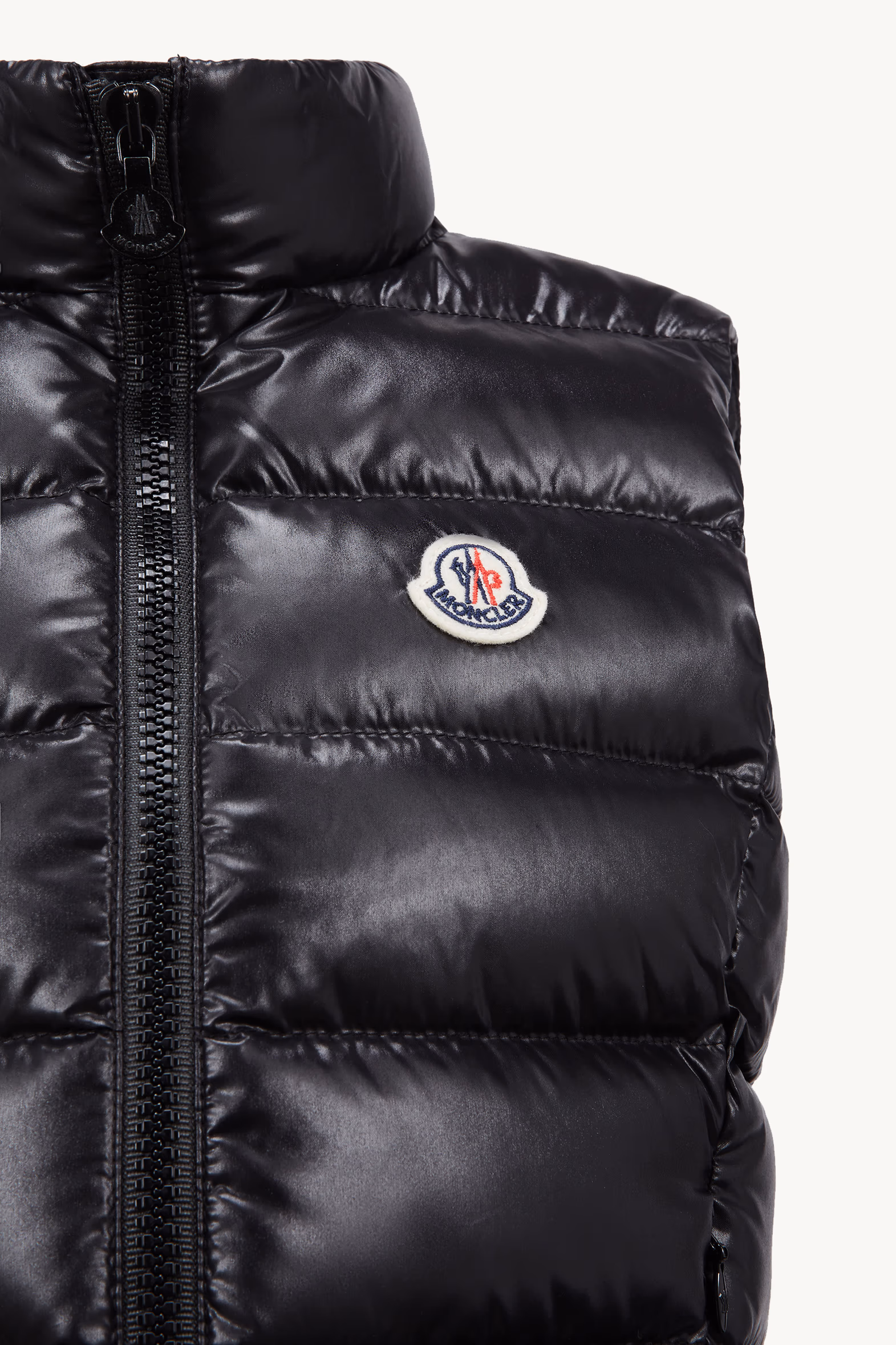 Ghany Down Vest Girl Black Moncler 3